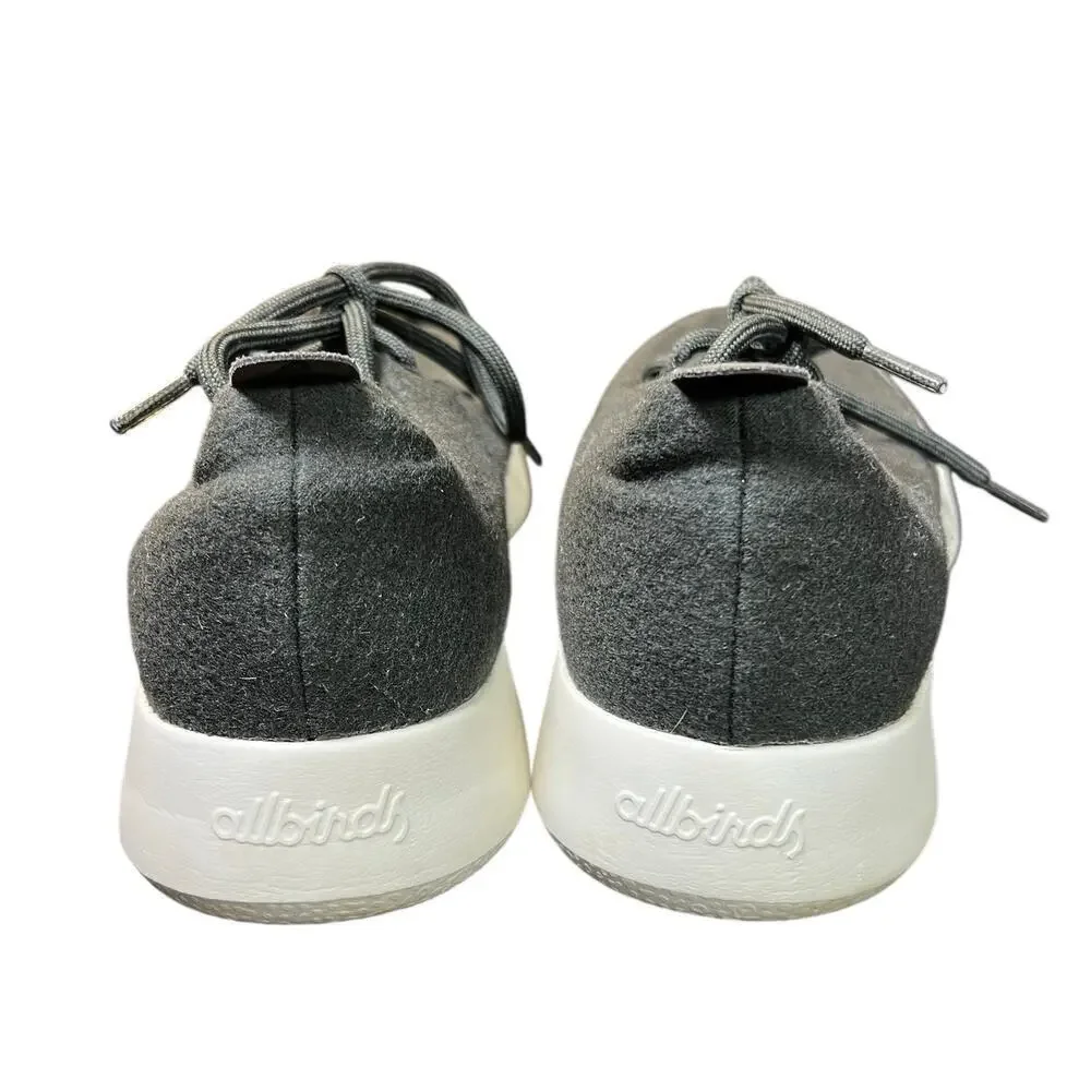 Allbirds Women's Green Merino Wool Running Sneakers Lace Up W10